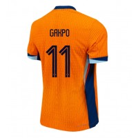 Maglie da calcio Olanda Cody Gakpo #11 Prima Maglia Europei 2024 Manica Corta